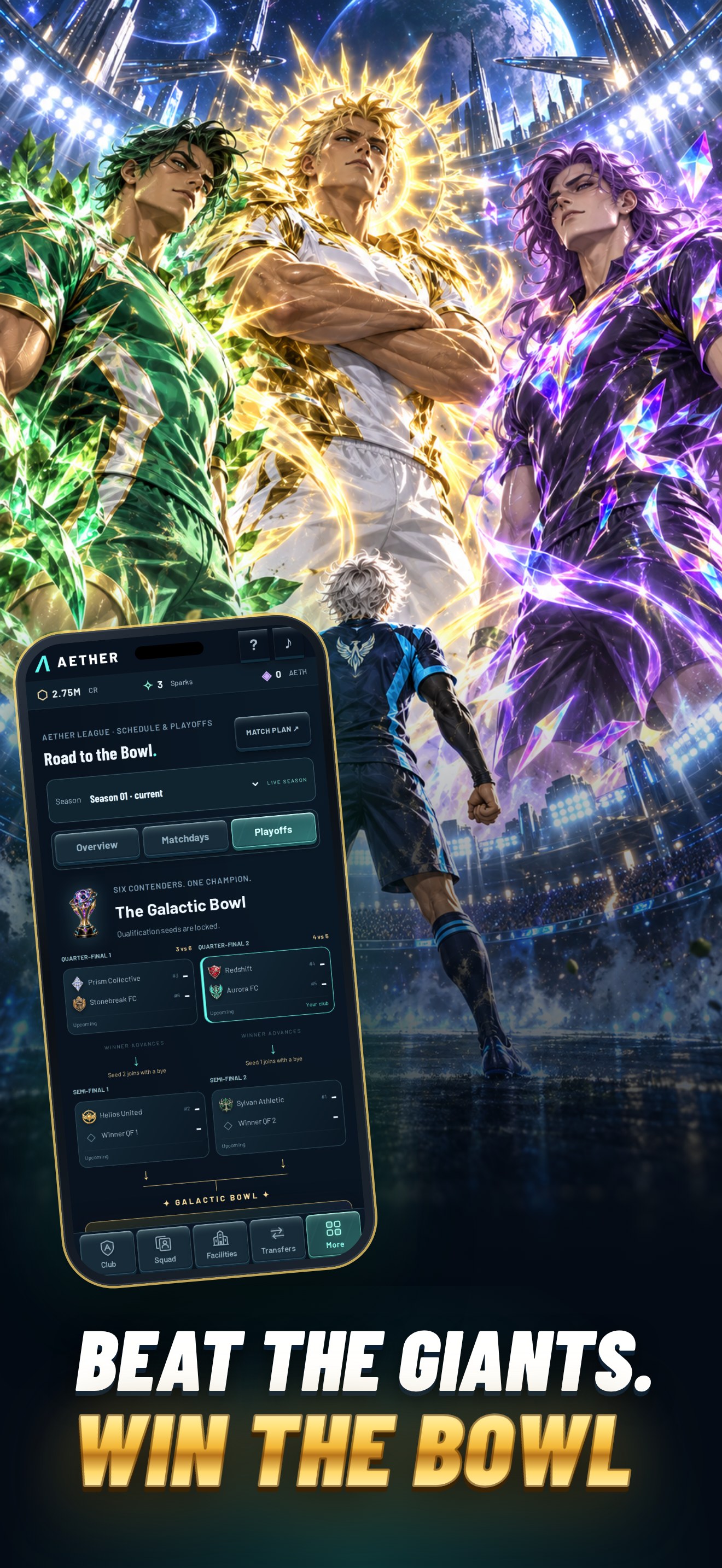 AETHER: Football Manager screenshot 5
