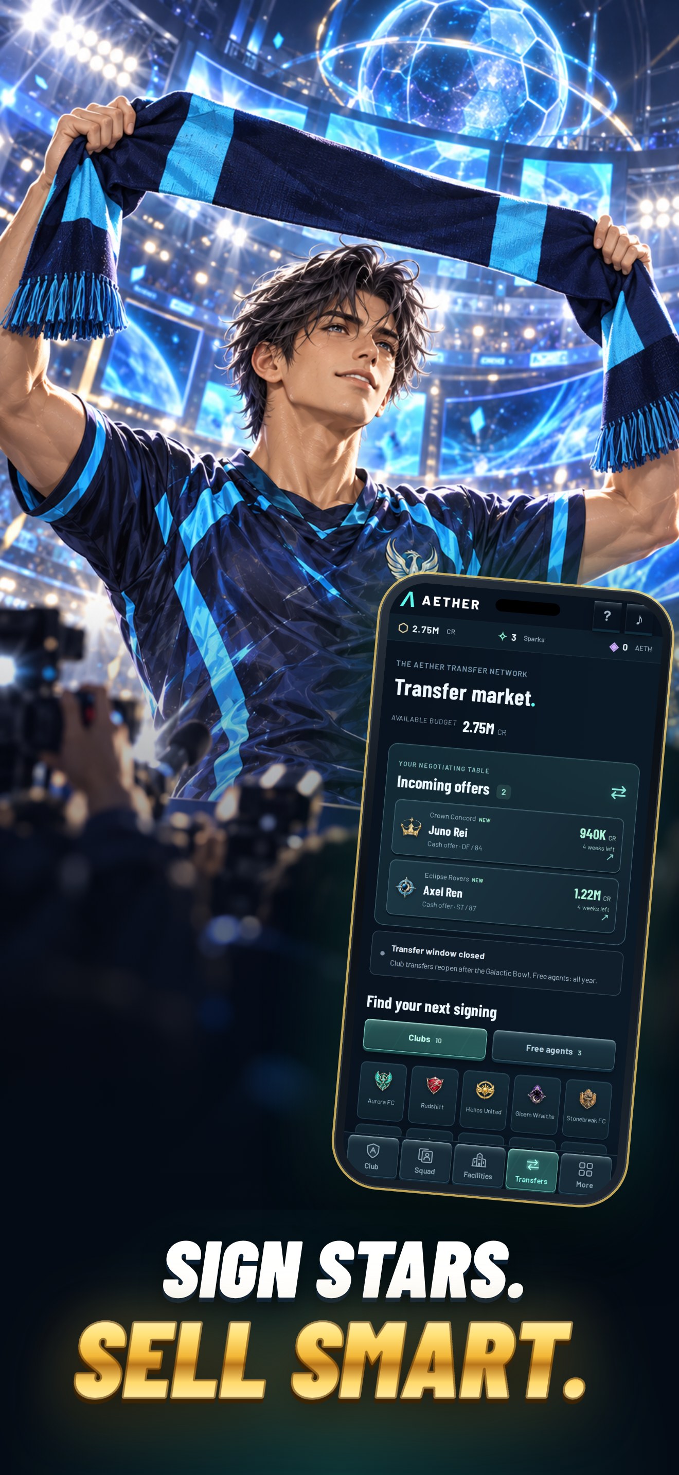 AETHER: Football Manager screenshot 7